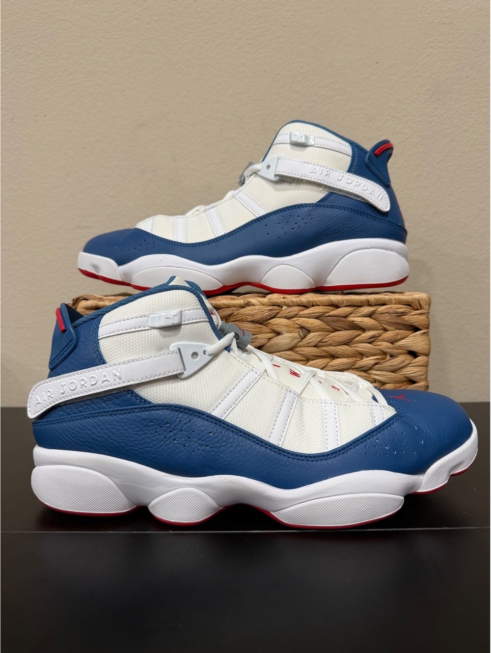 Size 11.5 - Air Jordan 6 Rings “True Blue”